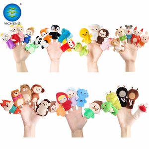 Marionetas <span class=keywords><strong>de</strong></span> <span class=keywords><strong>fieltro</strong></span> personalizadas para la familia, juego <span class=keywords><strong>de</strong></span> marionetas para dedos <span class=keywords><strong>de</strong></span> felpa, Oem, para granja <span class=keywords><strong>de</strong></span> dinosaurios, 5 uds., 2022 - Product Image 2