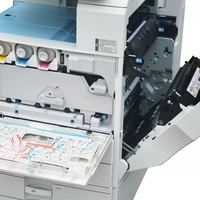 Восстановленный цветной копировальный аппарат Ricoh Aficio MP C5501, 55 стр/мин, А3, многофункциональное устройство (принтер, копир, сканер) для офиса