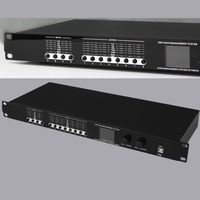 Paulkitson L48 Processeur audio numérique DSP professionnel 4 entrées 8 sorties le plus rentable Métal 48V 48kHz 48 canaux Audio