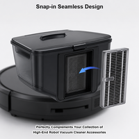 Aksesori Filter HEPA yang Dapat Dicuci untuk Penggantian Filter Debu Robot Pintar, Suku Cadang Vacuum Cleaner yang Dapat Digunakan Kembali
