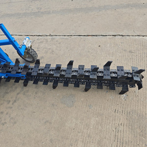 2025 Hot Sale Diesel Power 18HP <strong>Handheld</strong> <strong>Trench</strong> Digging Machine Agricultural <strong>Digger</strong> with Gearbox &amp; Motor - Product Image 3