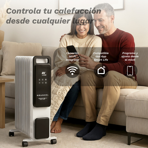 Radiatore Elettrico Grunkel Radiatek Smart 2000, 2000W, 9 Elementi, Programmabile 24H, Controllo Tramite App Smart Life - Product Image 3