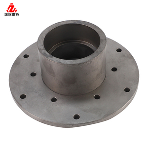 Pièce de quincaillerie soudée sur mesure, écrou à bride soudé, support de montage en aluminium, boîtier de roulement en acier au carbone, OEM - Product Image 5