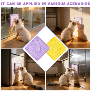 Tapis à lécher pour chien en silicone de qualité alimentaire avec ventouse puissante, imperméable, distributeur de friandises lent pour le bain, le toilettage et le soulagement de l'anxiété - Product Image 5