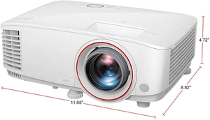TH671ST Full HD 1080P Short Throw DLP <b>Projector</b> Full <b>3D</b> Business Education - Product Image 2