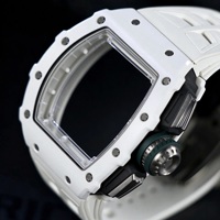 1103 Luxus-Sport-Chronograph Automatikuhr mit Flyback-Funktion Skelett-Zifferblatt Titangehäuse Herren Alltagsuhr