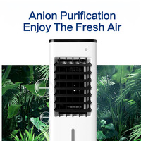 Ventilateur de refroidissement évaporatif industriel transfrontalier pour usage domestique, alimenté en courant alternatif 220V, avec fonction d'ajout d'eau, vente en gros disponible