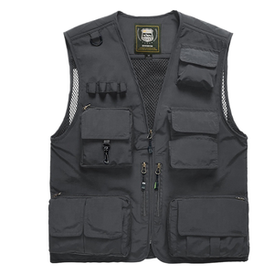 Summer Men Unloading Tactical Vest Coat Casual Men's Photographer – Mega Mart Center