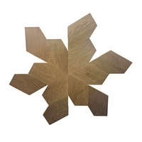 Parquet en bois d'ingénierie français, style Versailles, en chevrons, pour revêtement de sol en bois dur