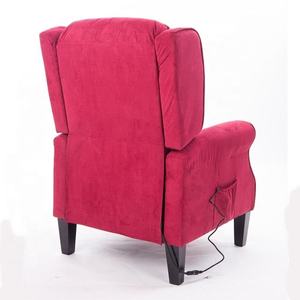 Sofá Reclinable Individual Moderno de Terciopelo con Función de Masaje, Cómodo Sillón Reclinable para Sala de Estar, Escuela, Parque - Product Image 5