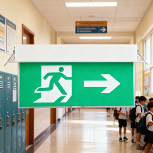 Xuất khẩu mô hình lõm dẫn dấu hiệu thoát hiểm khẩn cấp, sắt + Acrylic Vật liệu bảng điều khiển - Product Image 3