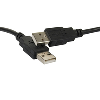 Kabel USB 4-Core Male to Male 1.5M 24+28 AWG untuk Enclosure Hard Drive