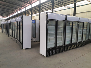 Refrigerador con puertas <span class=keywords><strong>de</strong></span> <span class=keywords><strong>vidrio</strong></span> <span class=keywords><strong>de</strong></span> alta calidad y descongelación automática, vitrina fría <span class=keywords><strong>para</strong></span> bebidas, vitrina congeladora <span class=keywords><strong>para</strong></span> cerveza Pepsi - Product Image 1