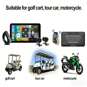 Écran de navigation pour moto étanche IP67 6,25'' avec CarPlay, double caméra, TPMS, <span class=keywords><strong>Android</strong></span> <span class=keywords><strong>Auto</strong></span> sans fil pour toutes les motos - Product Image 1