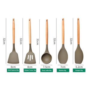 Juego <span class=keywords><strong>de</strong></span> Utensilios <span class=keywords><strong>de</strong></span> Cocina <span class=keywords><strong>de</strong></span> 12 Piezas <span class=keywords><strong>de</strong></span> Primera Calidad, Resistentes al Calor y Aptos para Alimentos, con Cuchara, Espátula, Batidor <span class=keywords><strong>de</strong></span> Repostería y <span class=keywords><strong>Pinzas</strong></span> - Product Image 4