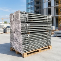 Étai télescopique réglable en acier pour coffrage de dalles en béton et structure de bâtiment, cric de construction à haute charge