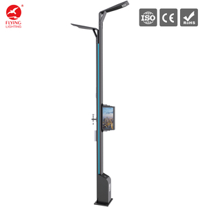 Bán buôn thông minh hệ thống điều khiển LED ánh sáng không thấm nước thông minh chiếu sáng đường phố cực với máy ảnh Trạm thời tiết - Product Image 3