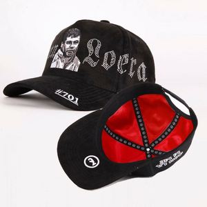 Casquettes de baseball sportives unisexes à 5 panneaux avec logo personnalisé, profil haut, visière incurvée, en daim, style urbain, doublure en satin, polyester/coton courant - Product Image 1