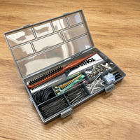 Boîte d'emballage en plastique PP mat multi-tailles 8/9 compartiments, écologique, portable, pour outils de maquillage et élastiques à cheveux – Vente directe usine