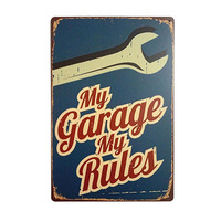 Vente en gros, panneaux en métal Vintage en relief personnalisé, décoration murale vierge
