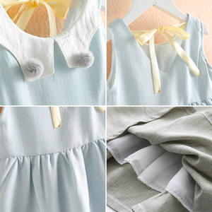 Vente en gros de robes maxi pour bébés et petites filles, design indien Elsa fait main, en provenance de Surat, achat direct auprès d'un fournisseur chinois - Product Image 2