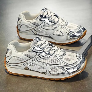 Sneakers en maille de designer haut de gamme unisexes, à lacets, respirantes, confortables, antidérapantes, légères, imperméables, chaussures de course printemps automne - Product Image 6
