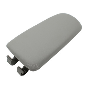 Couverture de boîte de rangement du repose-bras central avant Audi A4 B6 B7 2001-2008 Noir Gris Beige Cuir Plastique Pièce 8E0864245B - Product Image 3