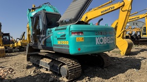 Excavadora Kobelco SK200 original de Japón de segunda mano / Excavadora hidráulica de cadenas Kobelco de 20 toneladas usada - Product Image 5