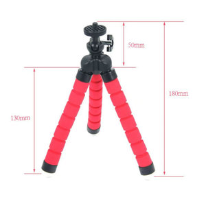 Trípode Flexible de Espuma, 180 mm de Longitud Extensible, Soporte Portátil para Teléfono con Cámara, Uso en Escritorio - Product Image 1