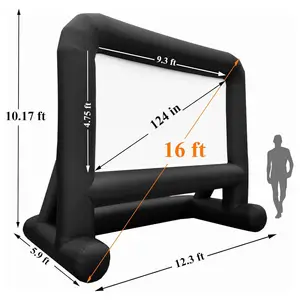 אלקטרוני 92-180 אינץ' 4k ממונע ALR Tab מתח מסך מקרן ארוך זרוק מסך אפור חשמלי הקרנת סרט קולנוע