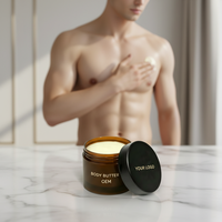 Beurre corporel parfumé pour homme en marque blanche – Soin quotidien non gras, hydratation intense – Crème corporelle personnalisée OEM/ODM pour homme