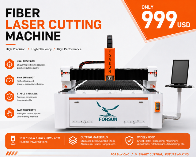 2026 23% Discount High-Power Metal Fiber Laser Cutting Machine with 1500W 3000W and 6000W