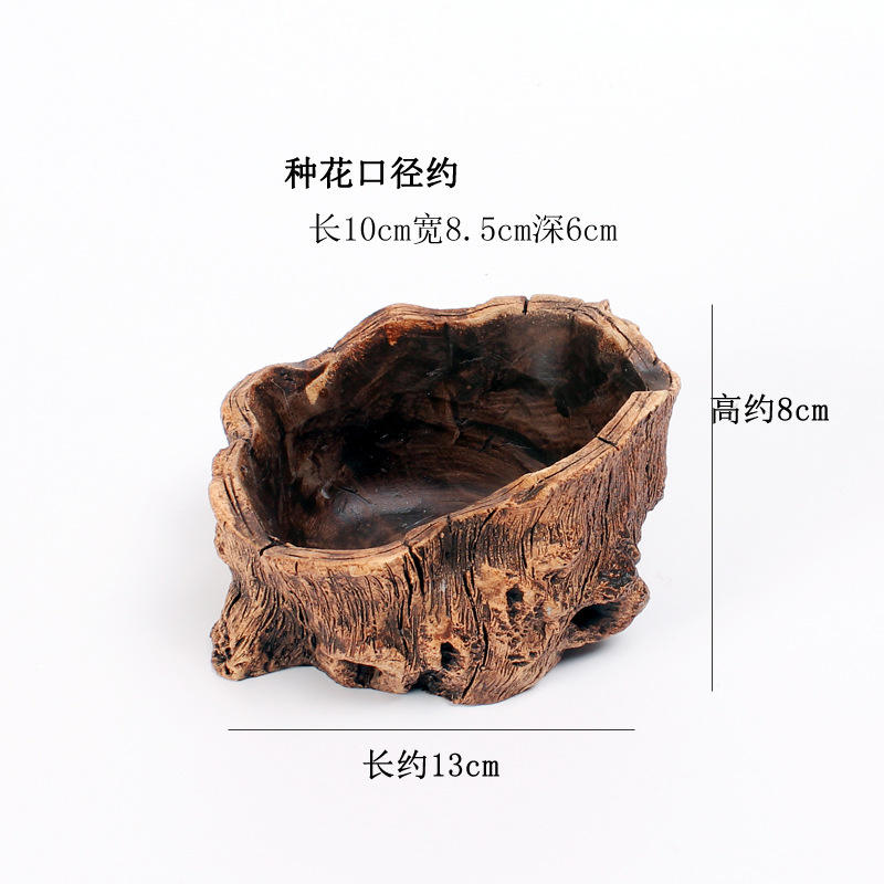 Tête d'arbre ciment pot composite no.5-2