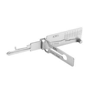 Schlosser zubehör HUANYU KW5 Edelstahl 2-in-1 Right Lock Pick Side Tool für USA - Product Image 4