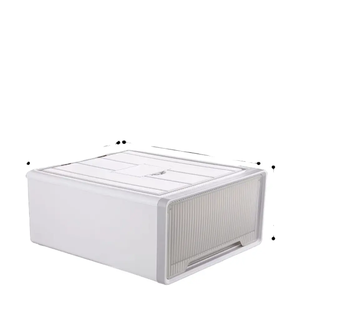 stackable plastic storage drawer box for closet pantry bedroom bathroom with sachet keeper