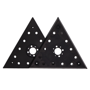 285*285*285mm tam giác ủng hộ <span class=keywords><strong>Pad</strong></span> Sander sao lưu <span class=keywords><strong>Pad</strong></span> móc và vòng lặp chà nhám <span class=keywords><strong>Pad</strong></span> cho khô-Tường Sander công cụ điện phụ kiện - Product Image 1