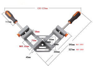 Pinces pour le travail du bois Durable à dégagement rapide en aluminium <span class=keywords><strong>menuiserie</strong></span> 90 degrés pince à Angle droit outils de travail du bois - Product Image 5
