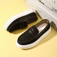 Nouvelles Chaussures de Luxe Modernes à Enfiler pour Hommes, en Cuir Microfibre Blanc Respirant, Mocassins Tendance, Tailles 38-45, Vente en Gros de Haute Qualité