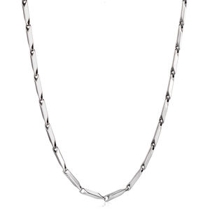 مصنع الجملة الهيب هوب أسلوب الشارع الفولاذ المقاوم للصدأ بذور البطيخ سلسلة قلادة للنساء الرجال ملحق الحد الأدنى المجوهرات - Product Image 2