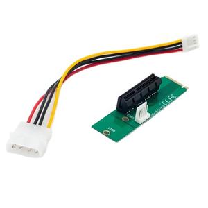 M2 <span class=keywords><strong>M</strong></span>.2 إلى PCIE 4X 1X فتحة بطاقة الناهض ذكر إلى أنثى محول بسي - Product Image 1