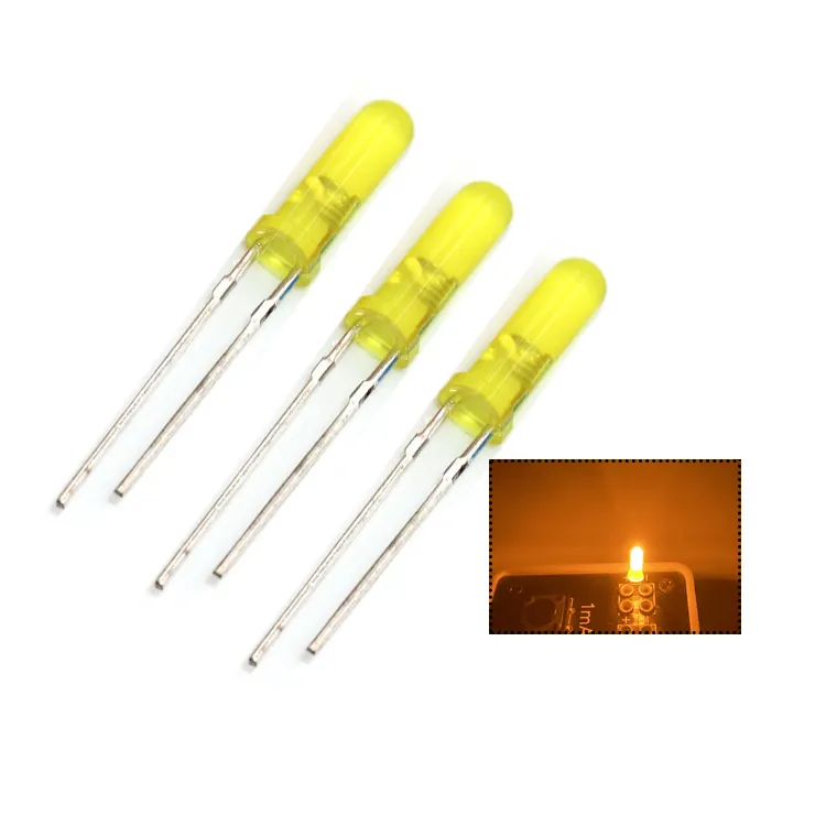 KY customized 10mm led yellow light toy pcba board light-emitting diode 10mm led light emitting diode