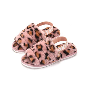 Chaussons confortables et tendance à bout ouvert motif léopard pour femmes, très vendus en Amérique du Nord - Product Image 2