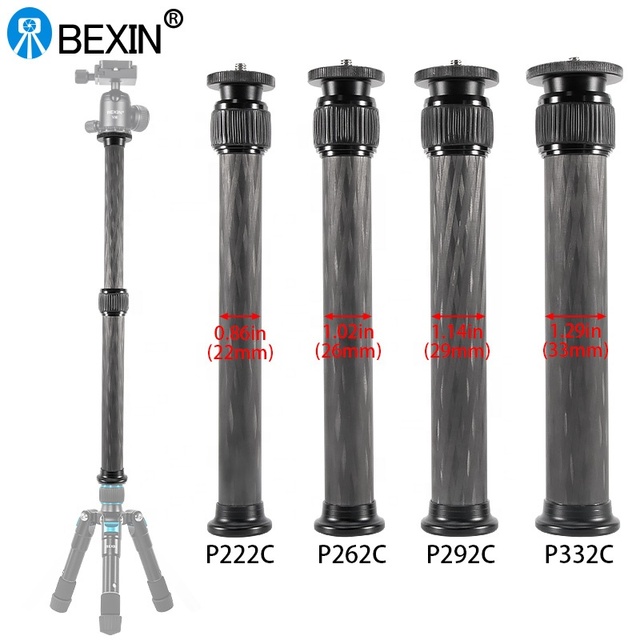 BEXIN New Telescopic Tube Photography Camera Tripod Shaft Stand Handheld Extension Bracket Monopod Camera Extension Rod Monopode