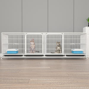 <span class=keywords><strong>Cage</strong></span> pour chat, blanche, 1, <span class=keywords><strong>2</strong></span> ou <span class=keywords><strong>3</strong></span> couches, <span class=keywords><strong>Cage</strong></span> pour animaux domestiques, galvanisée, bon marché - Product Image 5