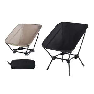 Wholesale Beach Fishing Moon Chairs Ultra Light Outdoor Folding Chairs For Leisure