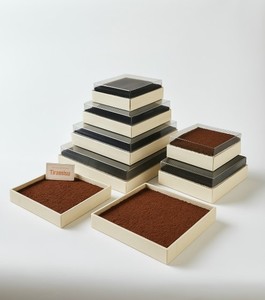 Caja de madera para tartas de queso <span class=keywords><strong>vascas</strong></span> con tapa transparente, para mousse, <span class=keywords><strong>tapas</strong></span>, postres, tiramisú, y otros postres de frutos secos, para envasado de pasteles. - Product Image 1