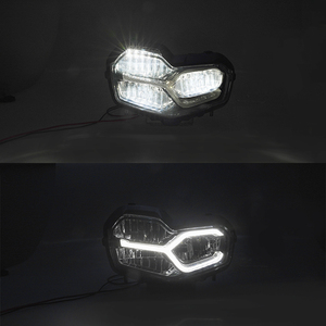 Phare avant LED noir YongJin pour BMW F750GS F850GS 2018-2024 <span class=keywords><strong>F800GS</strong></span> 2024-2025 F900GS Adventure 2023-2024 - Product Image 5