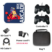 50 + émulateur 33000 + Console de jeu de boîte d'arcade rétro pour PS1/N64/DC/DC/Naomi /GBA/GBC/NES
