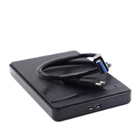 Bajeal Enclosure Esterno SATA per HDD/SSD 2.5 Pollici USB3.0 in Plastica ABS per PC Laptop Compatibile con Windows XP/Vista/7/8/10