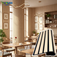 Panneau acoustique flexible en chêne blanc ultra-fin 3+5, panneaux muraux en bois courbés absorbant le son, décoration intérieure moderne pour salon